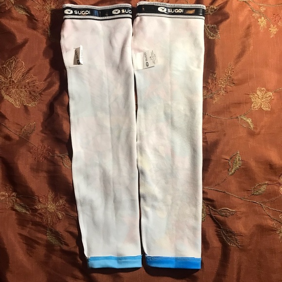 NWOT MINT Sugoi Patterned Arm Warmers Size Large = 13-14.5” Bicep/ Upper Arm - Picture 12 of 16